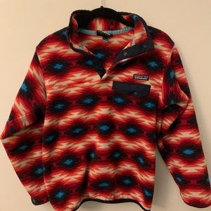 Patagonia tribal print pullover